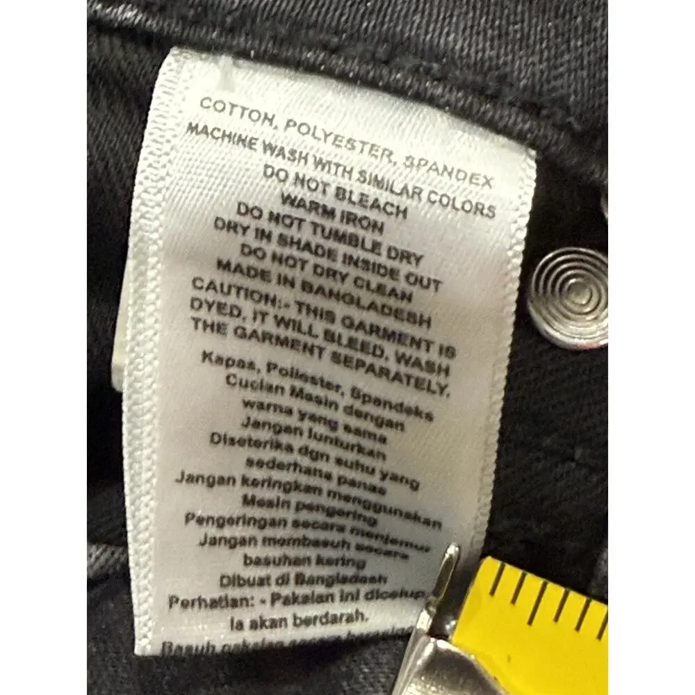 Redtape Men's Black Denim‎ Jeans Skinny Flow+ Sport Fit Size 32x31